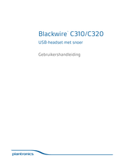 Plantronics Blackwire C320 Gebruikershandleiding