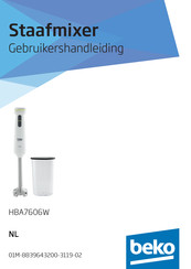 Beko HBA7606W Gebruikershandleiding