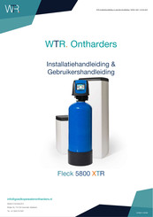 WTR Ontharders Fleck-5800-XTR 15 Installatiehandleiding