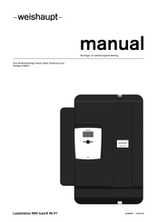 Weishaupt WHI load-E 90 #1 Montage- En Bedieningshandleiding