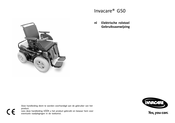 Invacare G50 Gebruiksaanwijzing