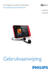 Philips GoGear SA060304 Gebruiksaanwijzing