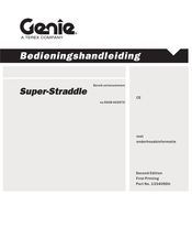 Terex Genie Super-Straddle Bedieningshandleiding