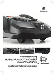Husqvarna AUTOMOWER 420 Gebruiksaanwijzing