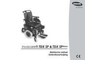 Invacare TDX SP Storm Gebruiksaanwijzing