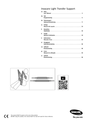 Invacare Light Transfer Support Gebruiksaanwijzing