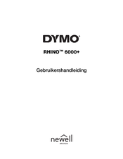 Dymo RHINO 6000 plus Gebruikershandleiding