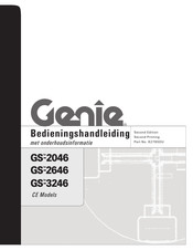 Genie GS-2046 Bedieningshandleiding
