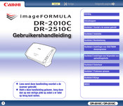 Canon imageFORMULA DR-2510C Gebruikershandleiding