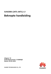 Huawei SUN2000-L1 Beknopte Handleiding