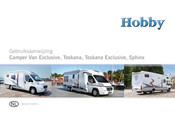 Hobby Toskana Exclusive 2011 Gebruiksaanwijzing