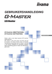 Iiyama G-Master GB2760HSU Gebruikershandleiding