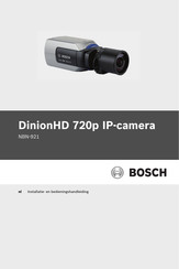 Bosch DinionHD 720p Installatie- En Bedieningshandleiding