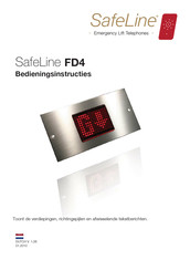 Safeline FD4 Bedieningsinstructies