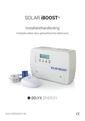 SOLYX ENERGY SOLAR iBOOST+ Installatiehandleiding