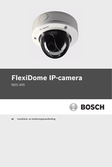 Bosch FlexiDome NDC-455 Installatie- En Bedieningshandleiding