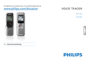 Philips VoiceTracer DVT1200 Gebruikershandleiding