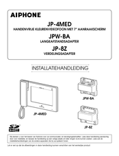 Aiphone JP-8Z Installatiehandleiding