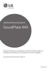 LG SoundPlate 440 Gebruikershandleiding