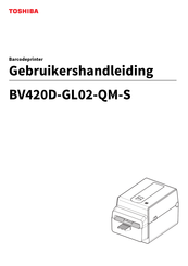 Toshiba BV420D-GL02-QM-S Gebruikershandleiding