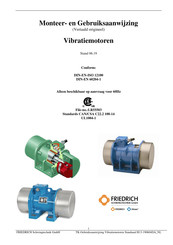 Friedrich B 1.4 Gebruiksaanwijzing