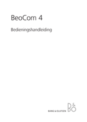 Bang & Olufsen BeoCom 4 Bedieningshandleiding