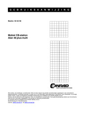 Conrad 93 02 58 Gebruiksaanwijzing