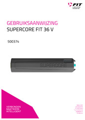 Biketec AG SUPERCORE FIT 36 V Gebruiksaanwijzing