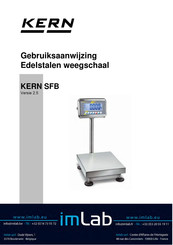 KERN SFB 100K-2L Gebruiksaanwijzing