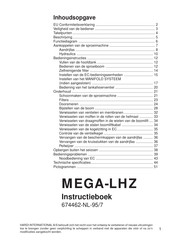 Hardi International MEGA-LHZ Instructieboekje