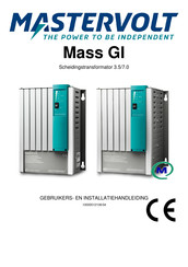 Mastervolt Mass GI 7.0 Gebruikers- En Installatiehandleiding