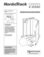 NordicTrack competition E 8500 Series Gebruiksaanwijzing