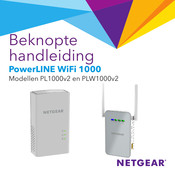 NETGEAR PowerLINE WiFi 1000 Beknopte Handleiding