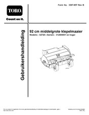 Toro 02720 Gebruikershandleiding