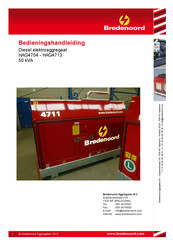 Bredenoord HAG4713 Bedieningshandleiding