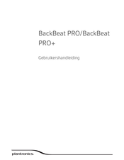 Plantronics BackBeat PRO Gebruikershandleiding