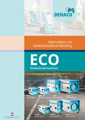 DEHACO 3050PC+ Gebruikers- En Onderhoudshandleiding