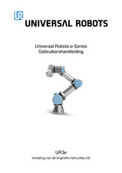 Universal Robots UR3e Gebruikershandleiding