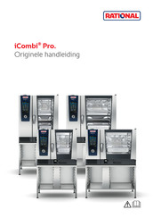 Rational iCombi Pro Originele Handleiding