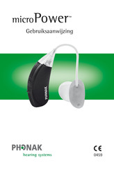 Phonak microPower Gebruiksaanwijzing