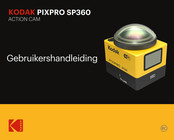 Kodak PIXPRO SP360 Gebruikershandleiding