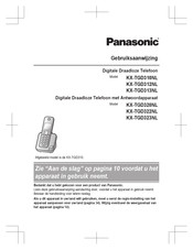 Panasonic KX-TGD313NL Gebruiksaanwijzing