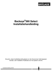 Brigade Backeye 360 Select Installatiehandleiding