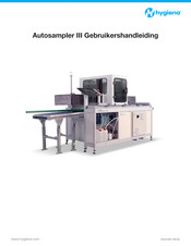 Hygiena Autosampler III Gebruikershandleiding