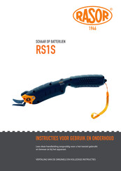 RASOR RS1S Instructies Voor Gebruik En Onderhoud