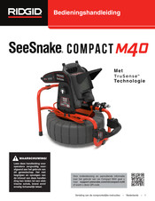 RIDGID SeeSnake Compact M40 Bedieningshandleiding