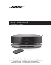 Bose Wave SoundTouch IV Series Gebruikershandleiding