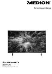 Medion Ultra HD Smart-TV LIFE MD 31221 Gebruiksaanwijzing