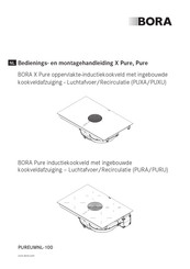 bora X Pure Bedienings- En Montagehandleiding