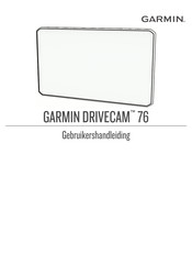 Garmin DRIVECAM 76 Gebruikershandleiding